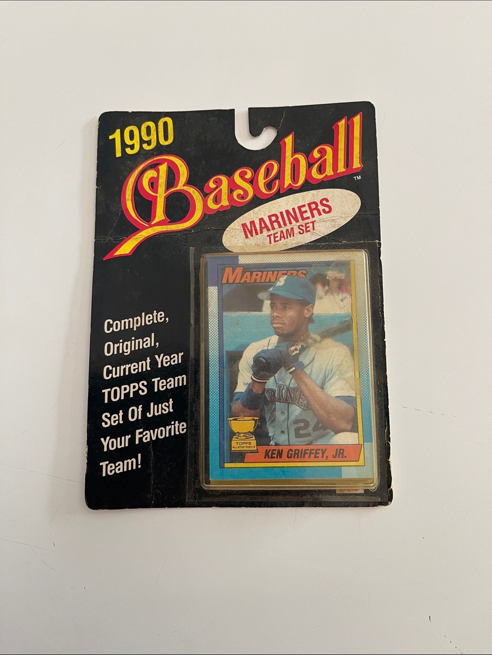 Vintage Megacards 1990 Mariners Team Set featuring Ken Griffey Junior